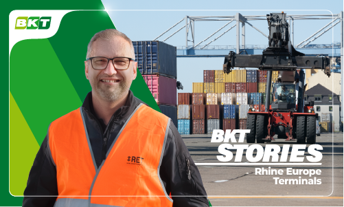 BKT встречается с Rhine Europe Terminals | Michael Félix