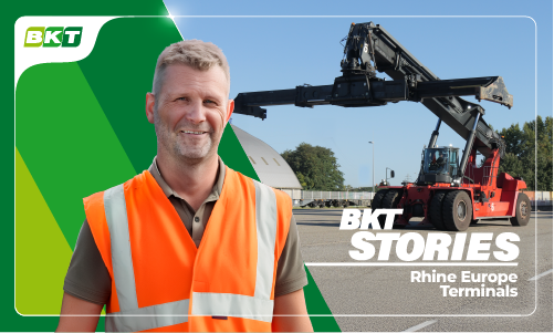 BKT trifft Rhine Europe Terminals | Stéphane Rick